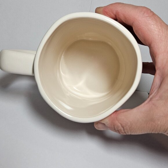 Rae Dunn Easter Mug With Bunny Rabbit  Hop Spring tree stump - Picture 5 of 9